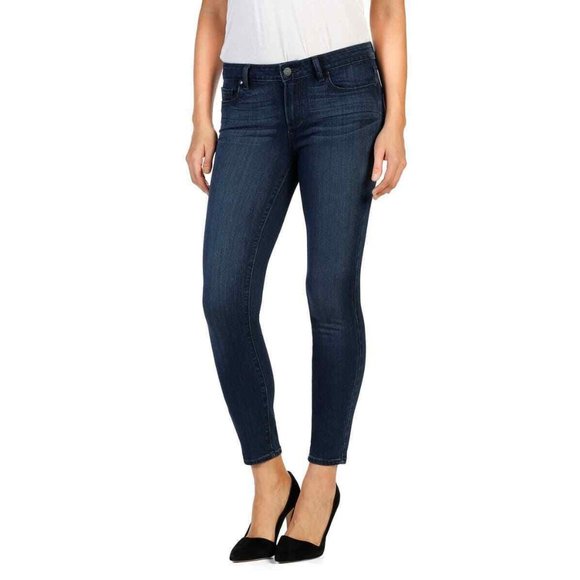 Paige Denim - Paige Verdugo Crop Jean Women 28 Blue Ultra Skinny